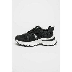 Pantofi sport cu segmente din piele ecologica Leah imagine