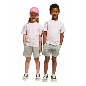Set de tricou si pantaloni scurti cu detalii logo - 2 Piese imagine