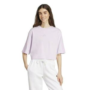 Tricou crop lejer cu logo imagine