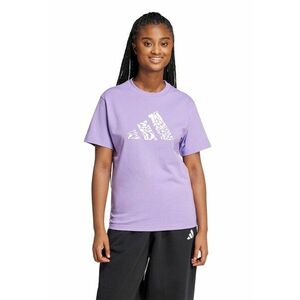 Tricou din bumbac cu imprimeu logo imagine