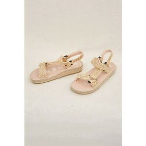 Sandale-espadrile tesute cu inchidere cu velcro imagine