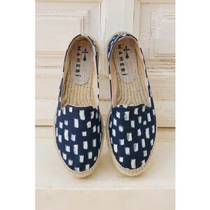 Espadrile flatform de matase imagine