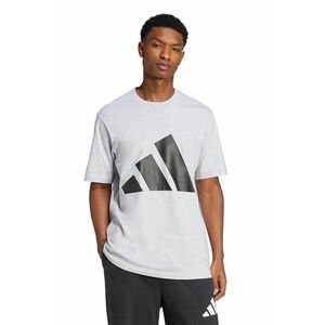 Tricou cu decolteu la baza gatului si imprimeu logo imagine