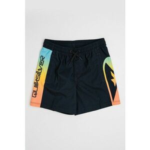 Pantaloni scurti de baie cu snur de ajustare si benzi laterale cu logo imagine