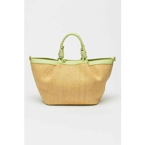 Geanta shopper verde imagine