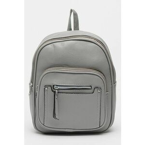 Rucsac din piele ecologica cu buzunare multiple imagine