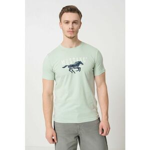 Tricou de bumbac cu imprimeu logo imagine