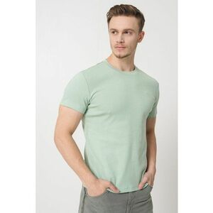 Tricou uni cu decolteu la baza gatului imagine