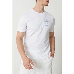 Tricou cu decolteu la baza gatului si logo imagine