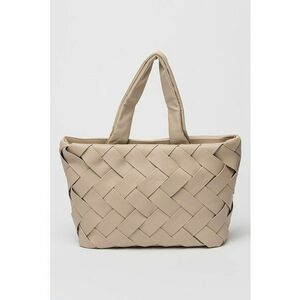 Geanta shopper din piele ecologica cu aspect impletit Mandy imagine