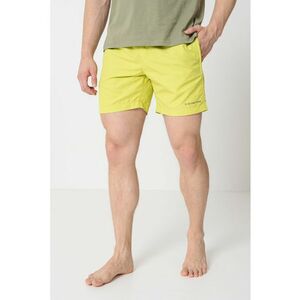 Pantaloni scurti de baie cu snur si model uni imagine