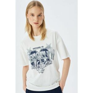 Tricou cu imprimeu text imagine