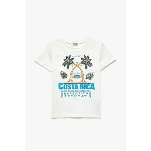 Tricou din bumbac cu imprimeu grafic imagine