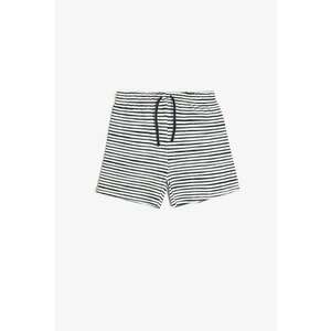 Pantaloni scurti din bumbac cu snururi de ajustare imagine
