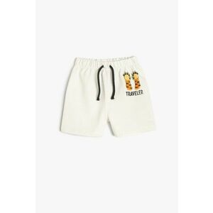 Pantaloni scurti din bumbac cu imprimeu imagine