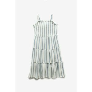 Rochie evazata cu model in dungi imagine