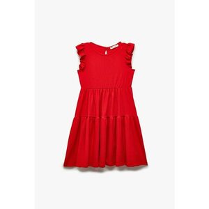 Rochie evazata cu model uni imagine
