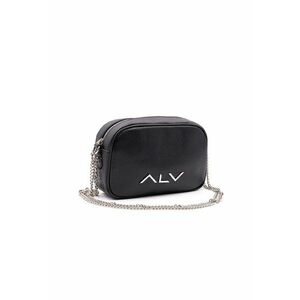 Geanta crossbody de piele cu logo imagine