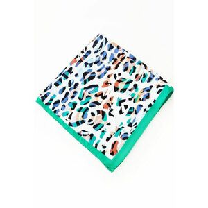 Esarfa patrata cu animal print imagine