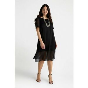 Rochie cu segmente semitransparente imagine
