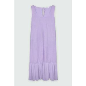 Rochie de in cu terminatie cu volane imagine