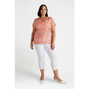 Pantaloni crop slim fit imagine