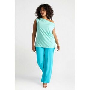 Tricou din amestec de lyocell cu detaliu metalic imagine