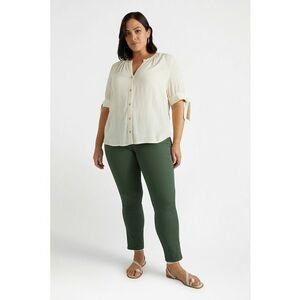 Pantaloni slim fit conici imagine