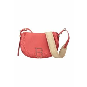 Geanta crossbody de piele cu logo imagine