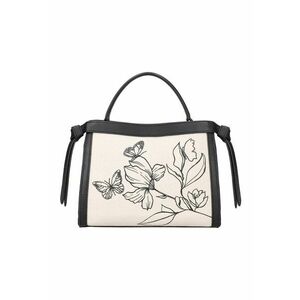 Geanta cu model floral si bareta imagine