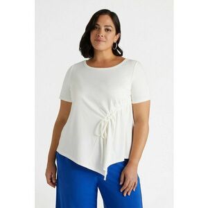 Tricou cu fronseu lateral imagine