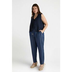 Pantaloni din lyocell cu snur imagine
