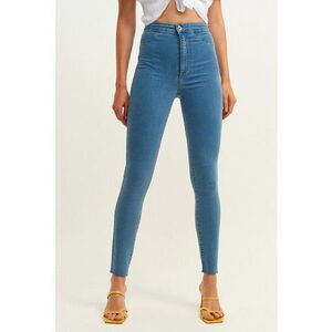 Blugi skinny crop imagine