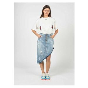 Tricou cu motive florale Toccante - imagine