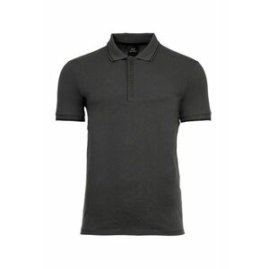 Tricou polo slim fit din amestec de bumbac imagine