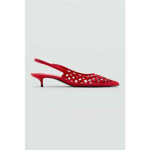 Pantofi slingback din piele ecologica imagine