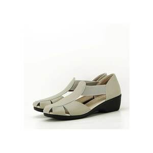 Sandale gri din piele naturala Calypso 127 5574 imagine