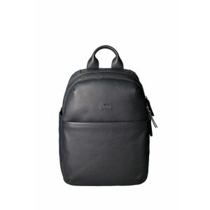 Rucsac de piele cu compartimente cu fermoar imagine