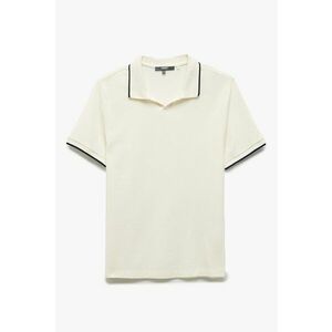 Tricou polo cu detalii contrastante imagine