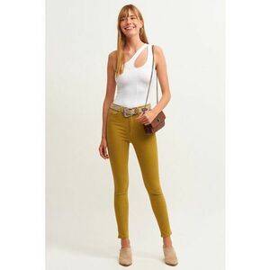 Blugi crop skinny imagine