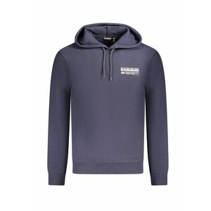 Hanorac barbati - cu mini imprimeu cu logo - Regular fit - Bleumarin imagine