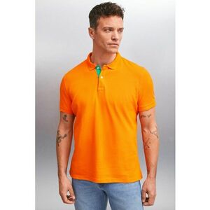 Tricou polo regular fit din bumbac imagine