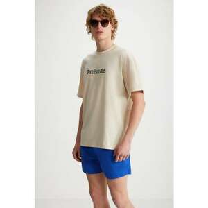 Tricou cu imprimeu si maneci cazute imagine