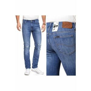 Blugi barbati - Lee Rider - W29-L34 US - Bumbac - Lungi - Conica - Albastru imagine
