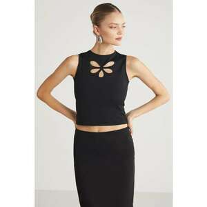 Bluza crop cu decupaje Arlanda imagine