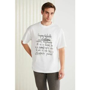 Tricou cu imprimeu text imagine