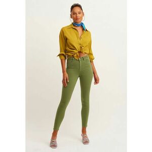 Blugi skinny cu talie medie imagine