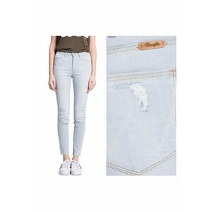 Blugi dama - 11104-85 - Bumbac - Lungi - Petite - Denim - W28-L32 US - Albastru imagine