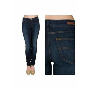 Blugi dama - L526Ewxb - 1262-43 - Bumbac - Lungi - Petite - Denim - W25-L33 US - Albastru imagine