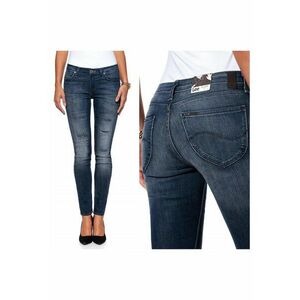 Blugi dama - Scarlett - 1234-44 - Bumbac - Lungi - Petite - Denim - W26-L33 US - Albastru imagine